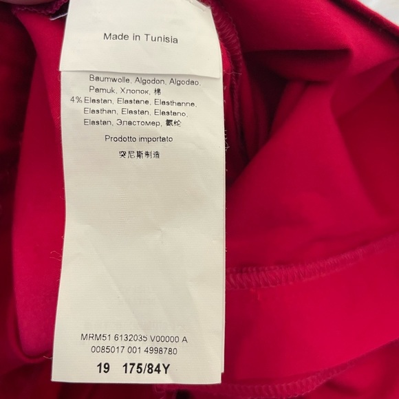 Marina Ronaldi casual red pants - Picture 6 of 8